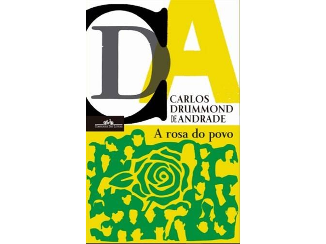 Livro A Rosa do Povo de Carlos Drummond (Português)