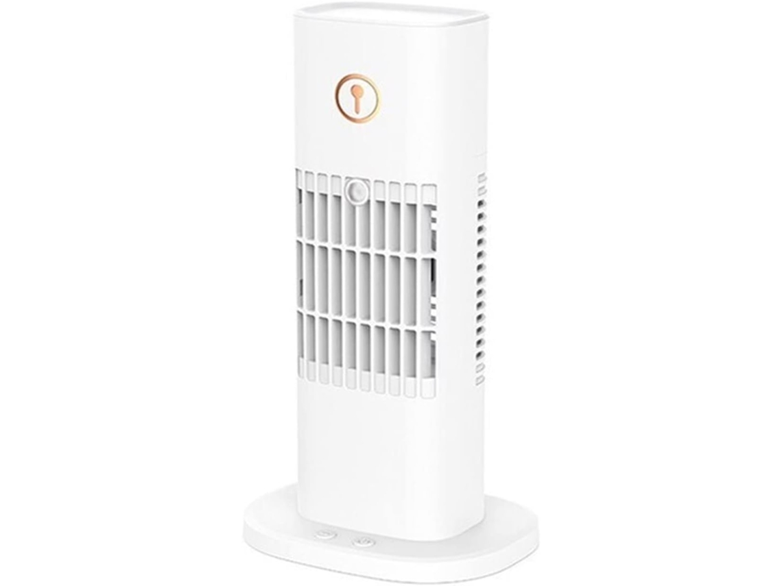 Mini ventilador de pescoço portátil, dobrável, esportes ao ar livre, USB, verde, azul, 8g, S/MARCA
