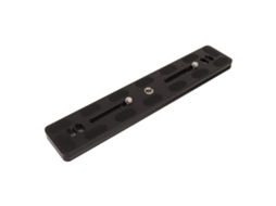 Placa Desmontável Estendida Para Câmera Rail Deslizante Arca 200mm Com Rosca 1/4 E 3/8 Polegada Alumínio