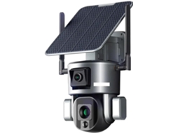 Câmera de Segurança Residencial 4k Hd de 8mp com Lente Dupla, 4g e Alimentação Solar. SFUSHOS