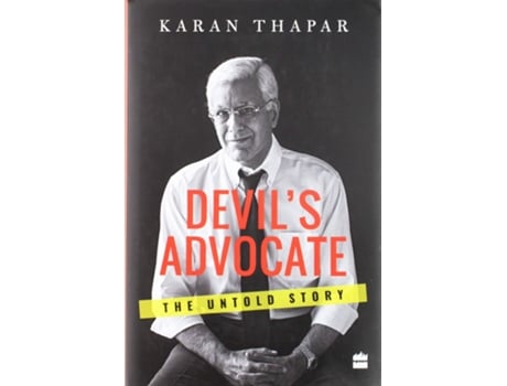 Livro Devils advocate de Karan Thapar (Inglês - Capa Dura)