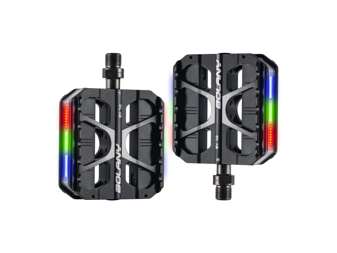 Lurelia Pedais Bicicleta Para Mtb 1199326mm, 1199326m, Led Antiderrapante E Recarregável