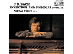 CD J. S. Bach - András Schiff - András Schiff - 6 Partitas, BWV 825–830 (1CDs)