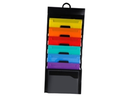 Organizador De Parede Versátil, Pastas De Arquivo Pendurado Com Bolsos Removíveis Para Utilização De Espaço Em Material Poli Com Várias Cores, Organiz