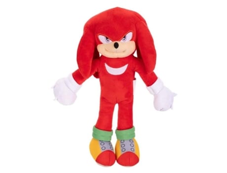 Pelúcia Knuckles Sonic 3 La Pelicula De 23 Cm 77351s424674 Jakks Jakksp25
