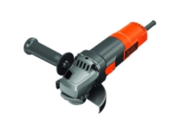 Broca de roteador Black &amp; Decker Beg120 de 115 mm e 800 W com interruptor de trava e partida suave