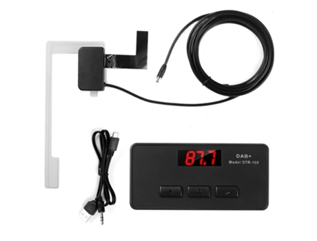 Transmissor Fm Bluetooth Fwinl Dab Caixa De Receptor Digital Para Carro Com Encaminhamento Fm