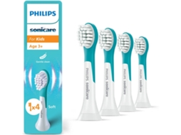 Recarga Escova Elétrica PHILIPS Kids 3+ HX6034/90 (Outlet Caixa Aberta - 4 Unidades)