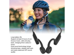 Fones LAXISCREED Bt 5.0 Condutores Ósseo Ip56