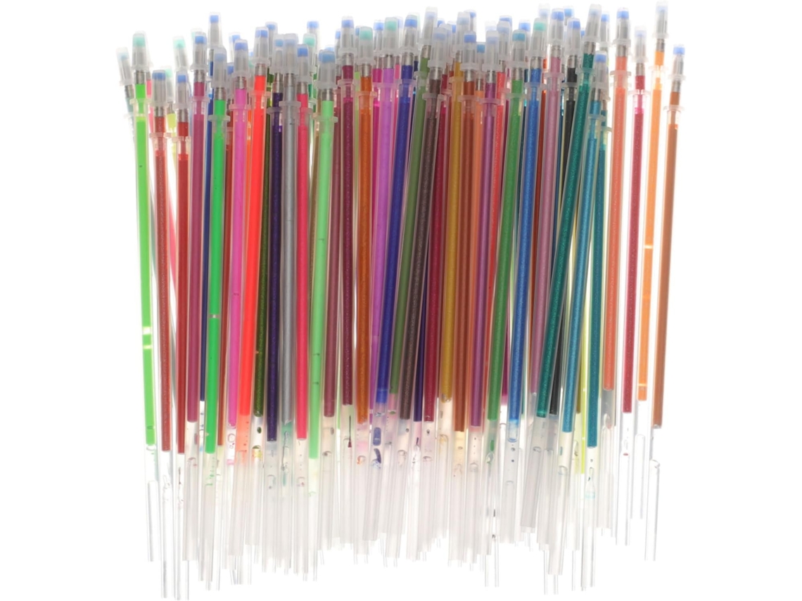 Canetas Esferográficas Coloridas Stobok Para Refil Com 84 Refis De