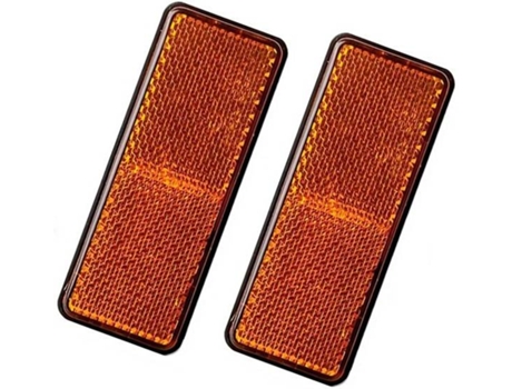 Refletores PÉRALINE  (Laranja - 9 x 4 x 0,5 cm)