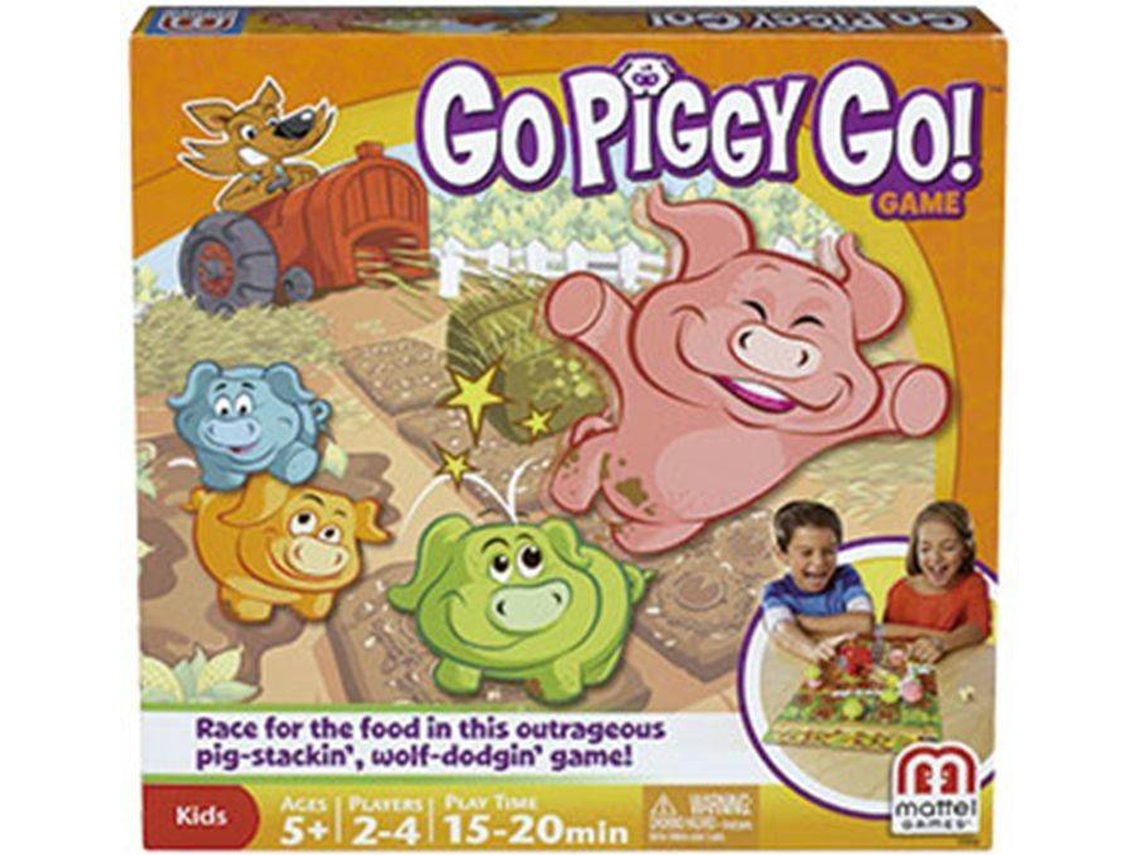 Jogo de Tabuleiro MATTEL GAMES Piggies A La Carrera (Idade Mínima: 5)