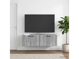 Vidaxl Gabinete De Tv De Parede Sonoma Cinzento 98 X 31 X 30 Cm