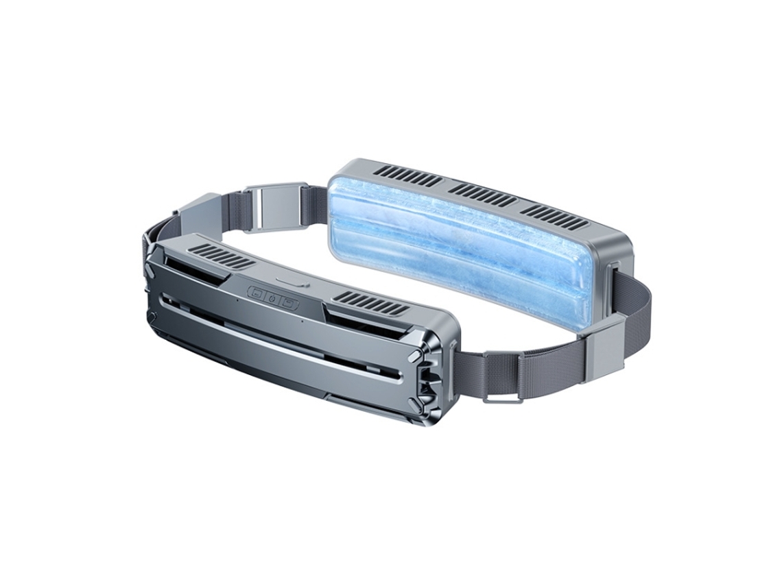 Mini Ventilador de Cintura Portátil Cinto de Gelo Resfriamento para Esportes Ao Ar Livre XIAOMOYU