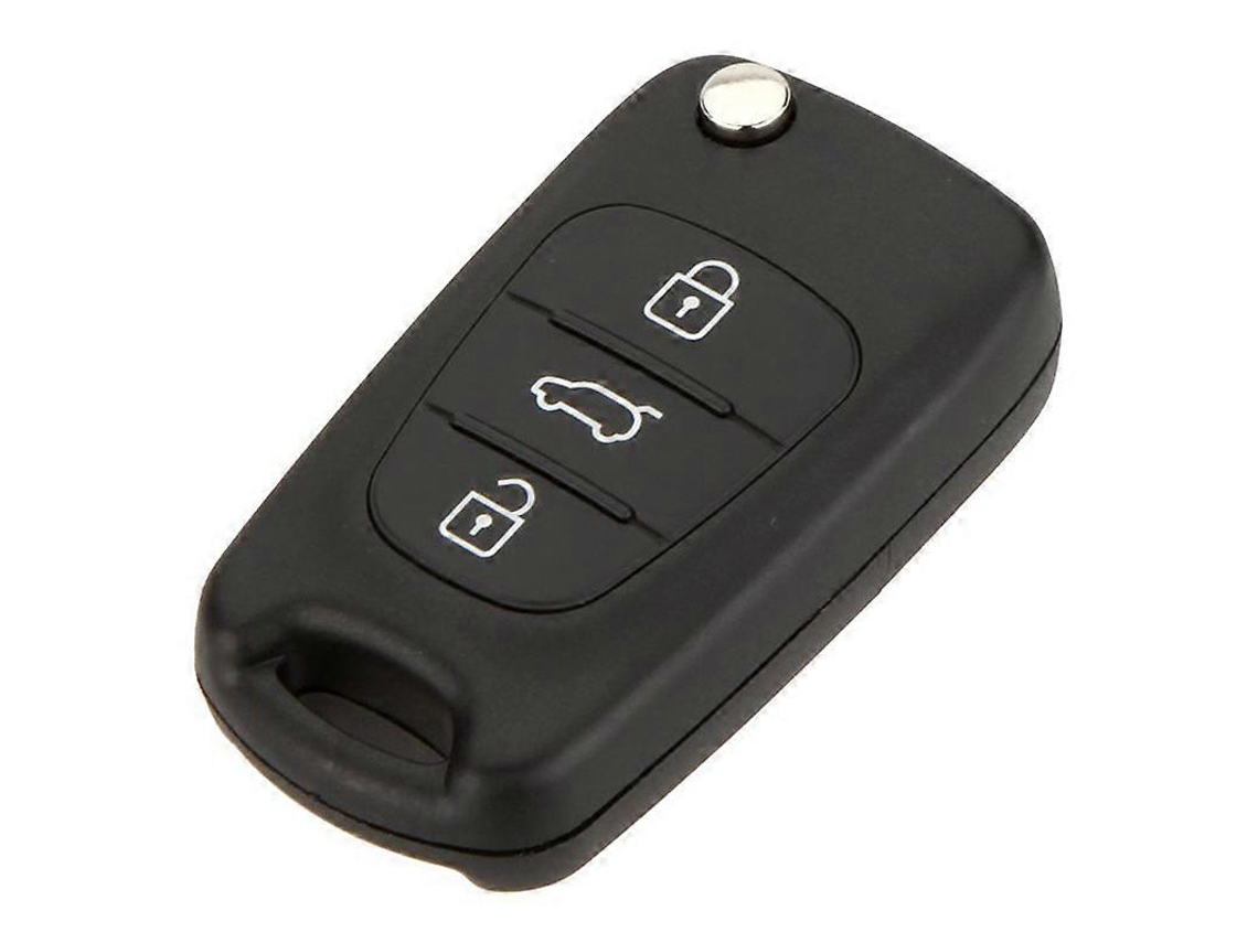 Conjunto De Capa Dobrável Para Chave De Carro Com 3 Botões E Controle Remoto De Entrada Sem Chave.