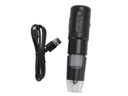 Microscópio Digital Sem Fio 50x-1000x Wifi Usb Câmera 8 Led 640x480p Portátil Fácil De Manipular