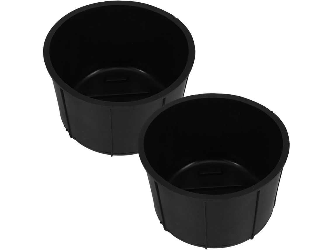 Capas De Borracha Para Os Porta-copos Do Console Central Do Carro
