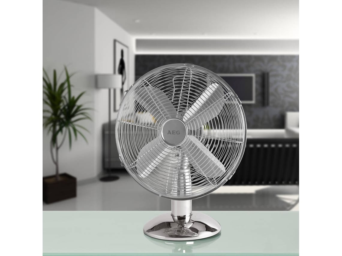 Ventoinha de Mesa AEG VL 5525 (2 velocidades - 30 W - Diâmetro 25 cm)