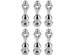 Balaústres De Metal Para Escada, Corrimãos Para Galeria, Conjunto De 6 Peças, Balaústres De Metal Liga Zinco Reforçado