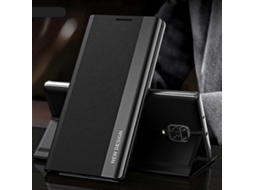 Capa De Couro Ultrafina Com Aba Horizontal, Revestimento Eletroplástico E Suporte, Em Aço Inoxidável, Para Xiaomi Redmi Note 9 Pro Max / Note 9 Pro /