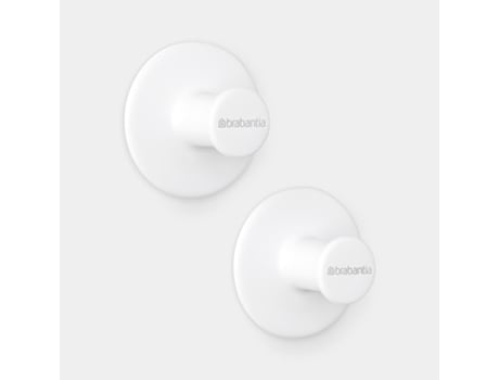 Conj.2 Ganchos P/Toalhas Branco 280344
