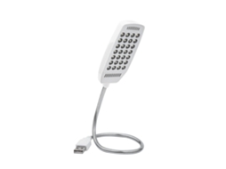 2026 luz Led Portátil de Leitura Flexível 5v Usb Mini com Interruptor 28 Leds para Computador e Notebook Branca