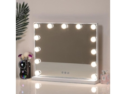 Espelho de Vanidade Hollywood 52x42cm com 12 Lâmpadas Led Newway (apenas Lâmpada)
