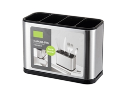 Novo escorredor de aço inoxidável Louça para cozinha, com suporte multifuncional para roupas e utensílios. -aquaforge