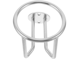 Porta-copos em aço inoxidável para barco, casa, autocaravana, painel de instrumentos, 90 mm