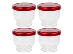 4pcs Copos De Sobremesa Allinless