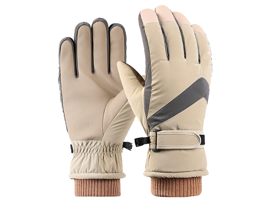 Luvas Térmicas Para Inverno Impermeáveis E À Prova De Vento, Luvas De Esqui E Trabalho De Tela Sensível Ao Toque