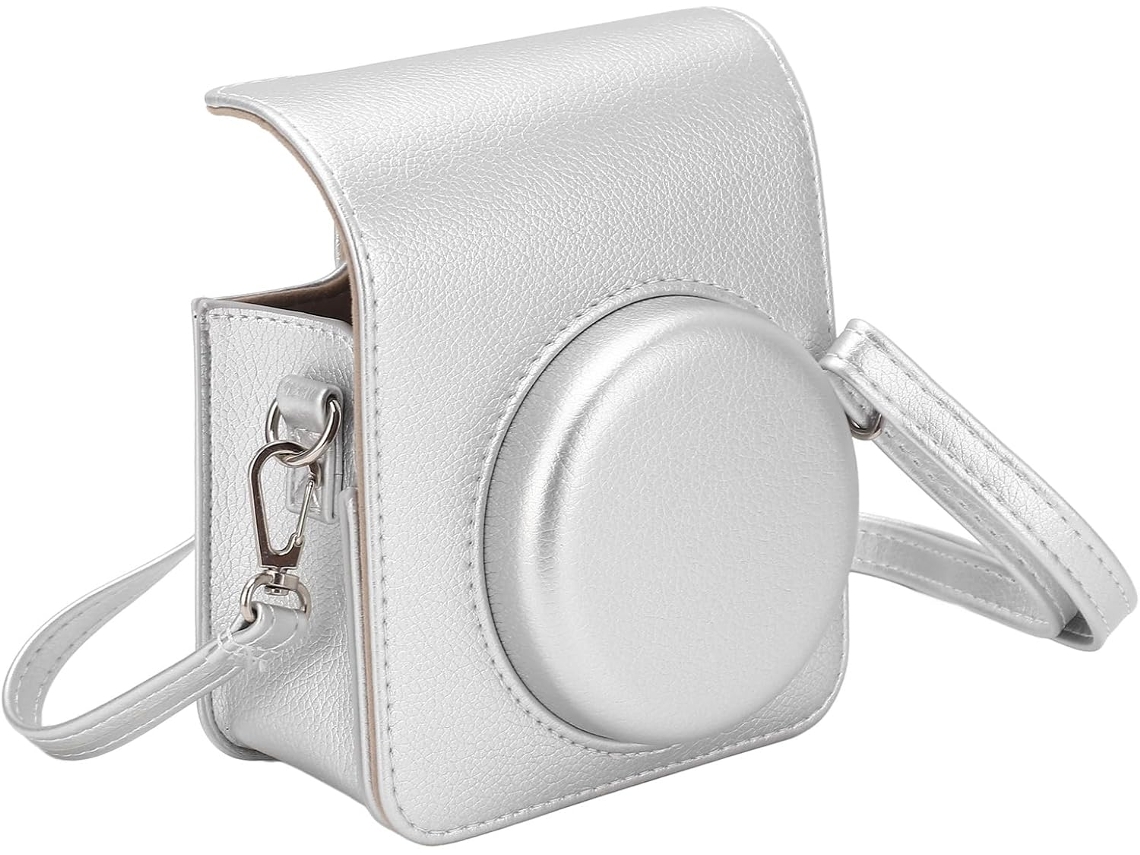 Bolsa Retrô em Couro Pu para Câmera de 40mm, Resistente À Chuva e Arranhões. SFUSHOS