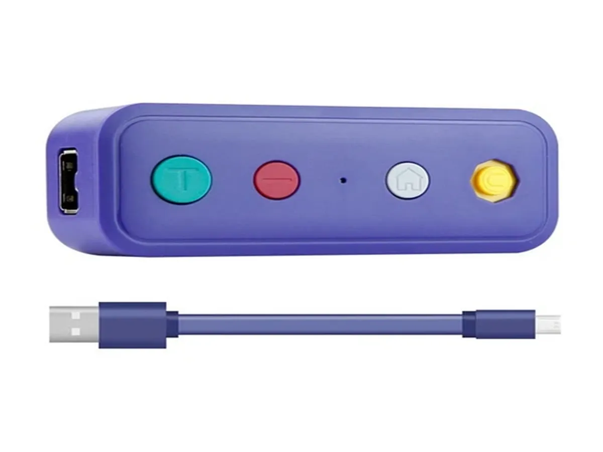 Adaptador Usb LURELIA para Nintendo Switch, Gamecube e Comandos Wii Classic