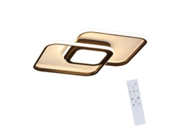 Nettlife Led Luz De Teto Metal Preto 48 W Moderno Quarto Sala Estar Regulável Com Design Lâmpada Infantil Cozinha Sala Jantar