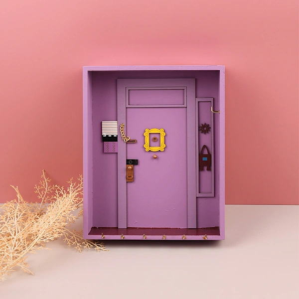 Porta chaves Fofo para Parede, Inspirado na Série Friends BRILVIBERA