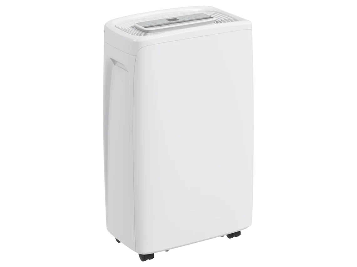 Desumidificador 12l/dia, 4 Modos, Timer, Silencioso, 29x18x49cm, Branco, Casa. Ge