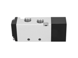 Válvula Solenóide Pneumática Laxiscreed 2 Posições 5 Vias Pt1/8 Para Controlo Eficiente