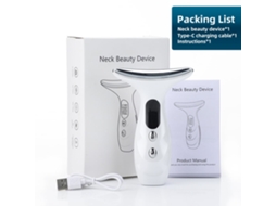 Massageador de Pescoço MDUG elétrico, aquecimento, microcorrente, branco | MDUG