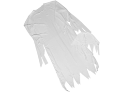 Fantasia De Fantasma Assustadora Para Mulheres, Tecido Branco Respirável, Halloween, Festa Cosplay Para Adultos