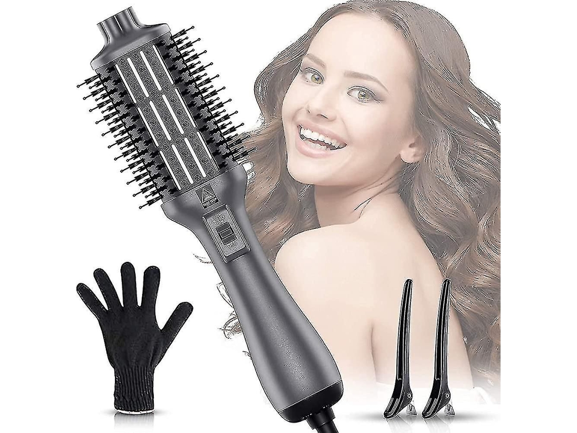 Escova Secadora de Cabelo com Ar Quente. Secador de Cabelo 5 em 1 com Íons Negativos. 3 Temperaturas de Ar Quente. TAISHENGDA