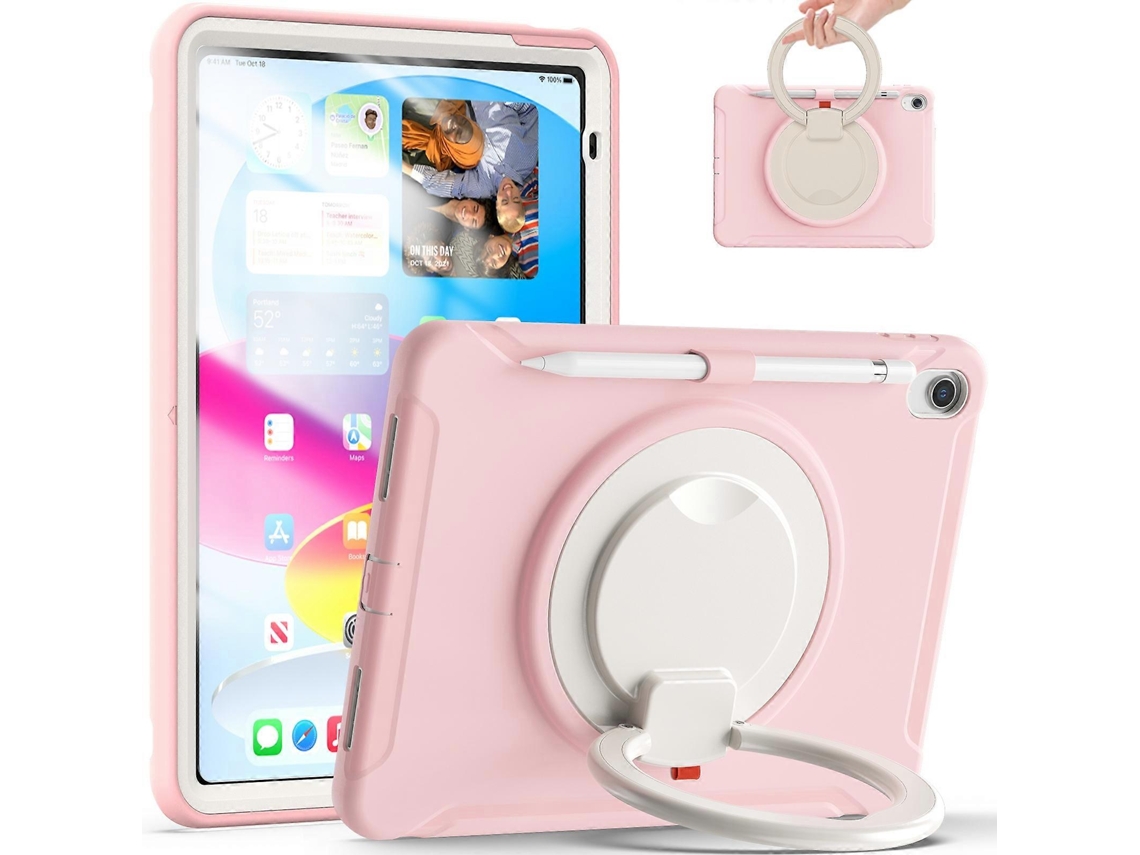 Capa Protetora Resistente A Impactos Em Tpu Pc Para Ipad 2025/2022 E De 10ª Geração 10,9 Polegadas . Tuotuo (2022)