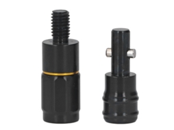Conector Rod Pod Universal para Pesca de Carpa Preto