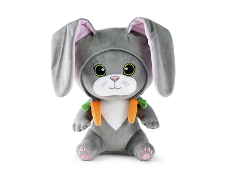 Peluche Mercadoria Wp Gatinho Coelho 28,5 Cm Removível Para Crianças A Partir De 3 Anos Wp Merchandise