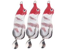 Kit 3 Iscas Artificiais de Pesca Soft 7