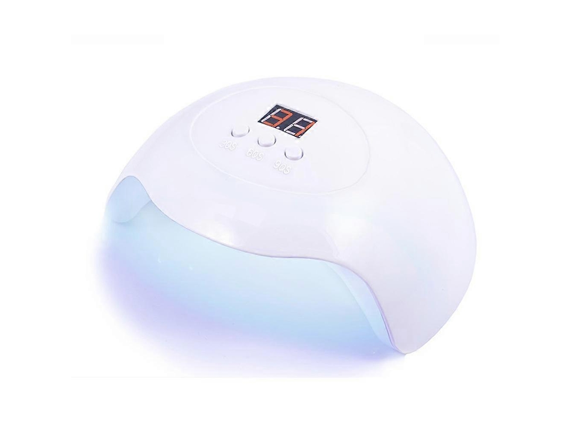 Secador De Unhas Uv Com Lâmpada Para Cura De Esmalte Em Gel Com Visor Lcd E 3 Configurações De Temporizador Ly Ebike
