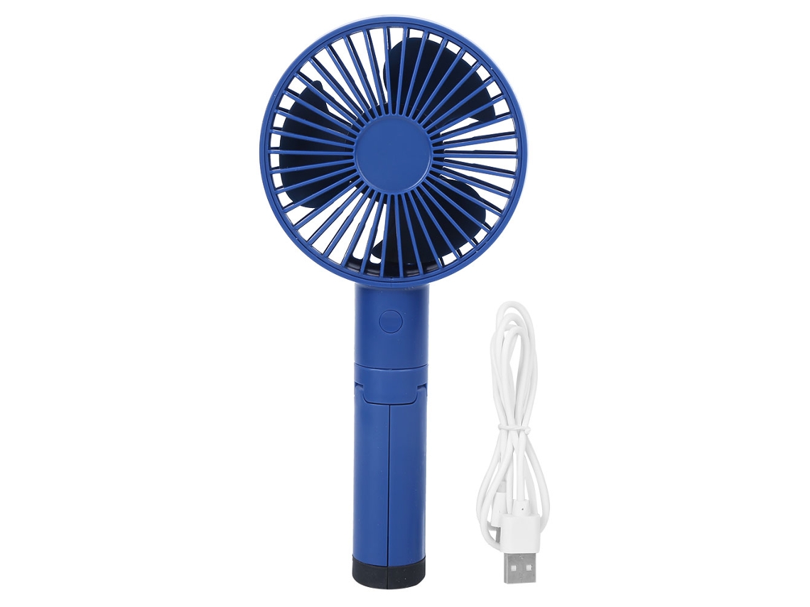 Vento Portátil com Tripé 3 Velocidades Carregamento Usb