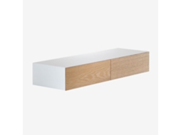 SKLUM Consola de Parede Florens Mdf Natural