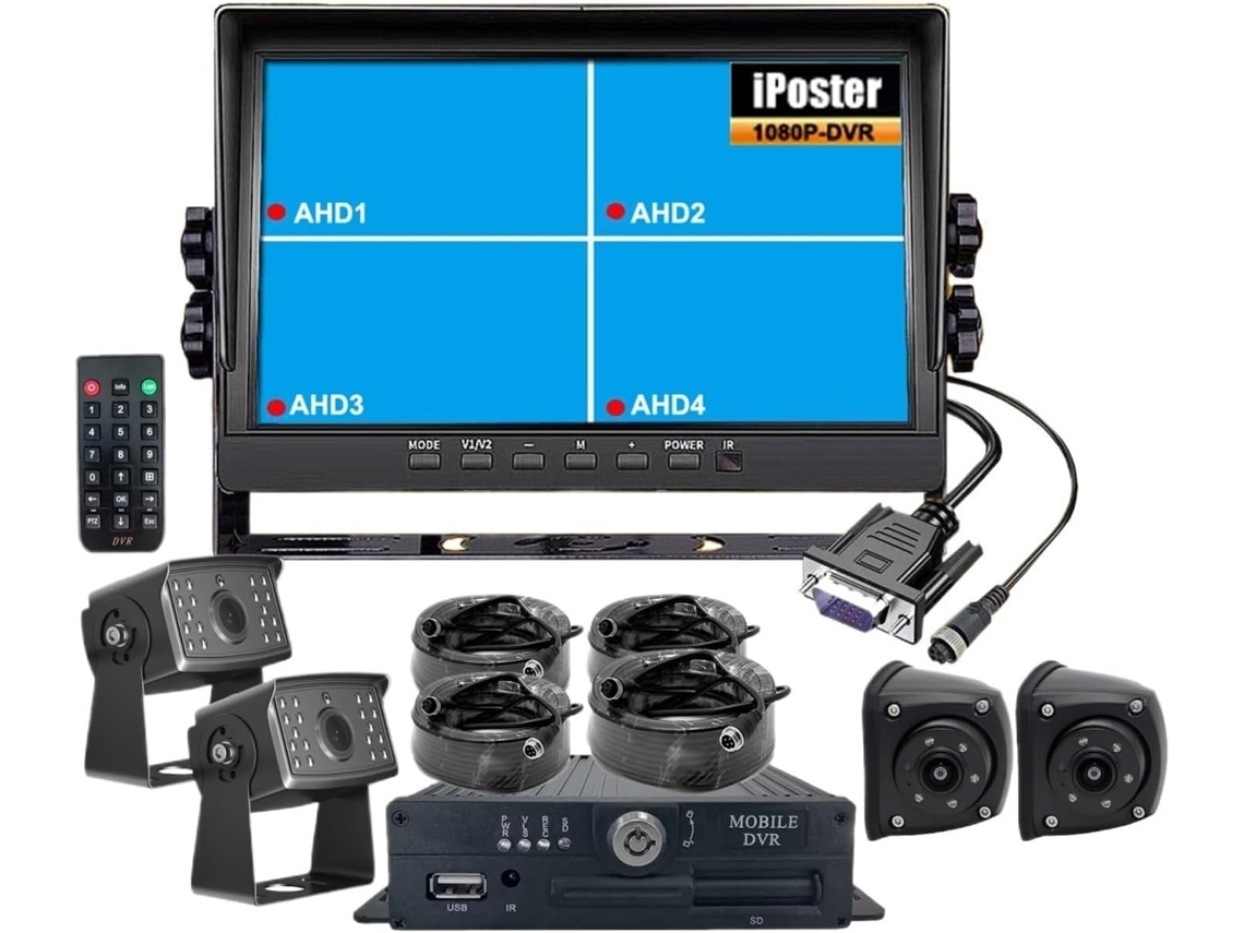 para Veículos Recreativos/reboques/caminhões/caravanas de Quinta Roda/barcos: Monitor Vga com Tela SFUSHOS