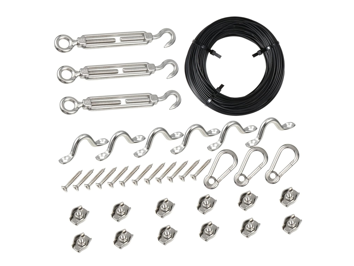 1 Conjunto De Kit De Aço E Luminária Pendente