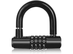 Cadeado antirroubo para bicicleta de estrada Slowmoose U Lock de 4 posições para serviço pesado
